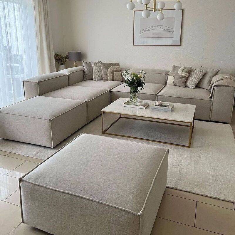 Modular section sofa