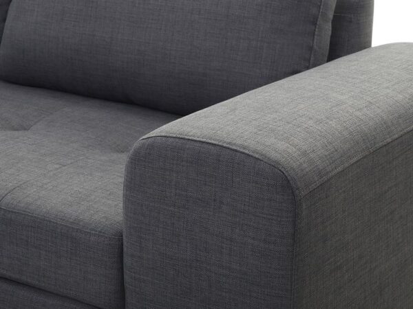 Right Hand Fabric L-Shape Couch Qira - Image 5