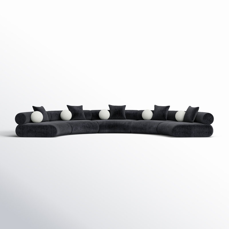 Windsor II 5 – Piece Curved Modular